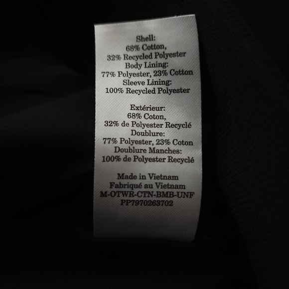 NWT Everlane The Bomber Jacket Uniform in Deep Navy - Picture 6 of 9